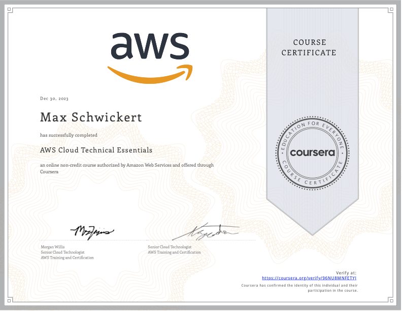 AWS Cloud Technical Essentials
